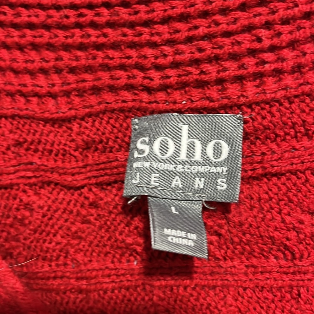 NY&Co Soft Horizontal Cable Knit Sweater - Picture 2 of 6